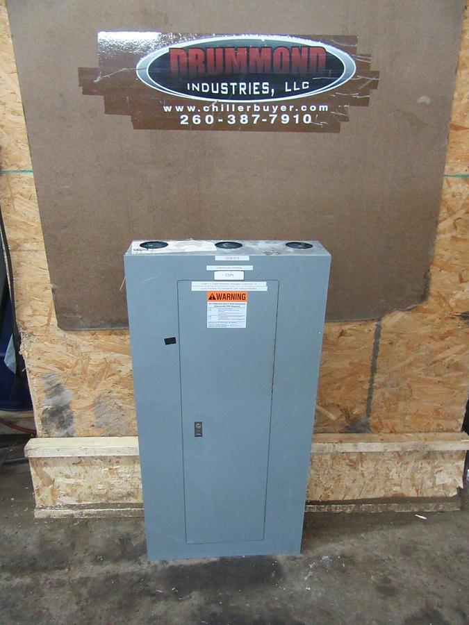 Used 225 AMP SQUARE D NQOD / QO / QOB PANELBOARD PANEL MLO 3 PH 4 W 208Y/120 V E3