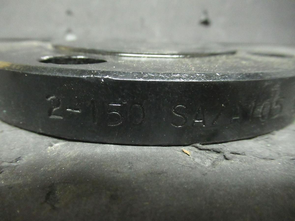 FLANGE 2 INCH BLANK 6 INCH OVERALL DIAMETER 4 BOLT 150 PSI