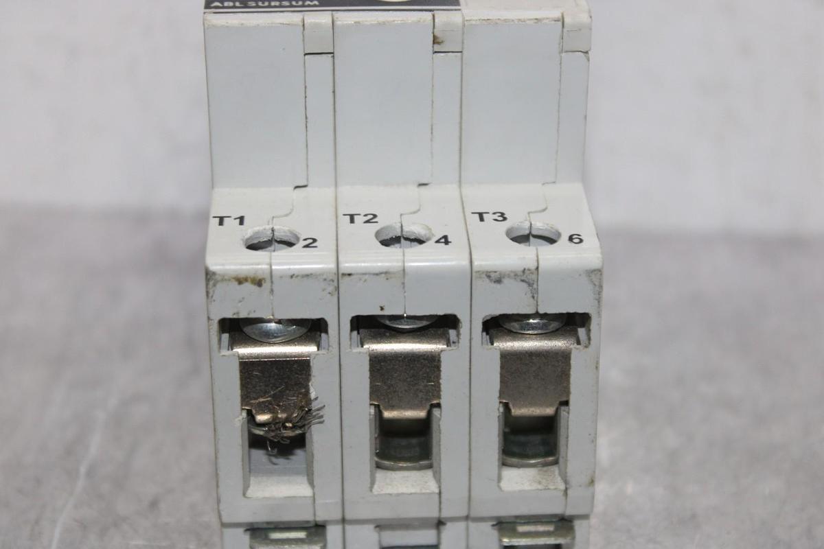 Used ABL SURSUM CIRCUIT BREAKER MA1.6U 480/277 VOLT 1.6 AMP VDE-0660 *WARRANTY*