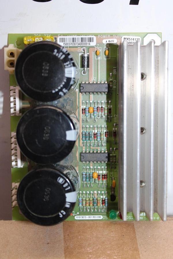 Used EXIDE POWER SUPPLY CIRCUIT BOARD 101073073-001 REV. E00