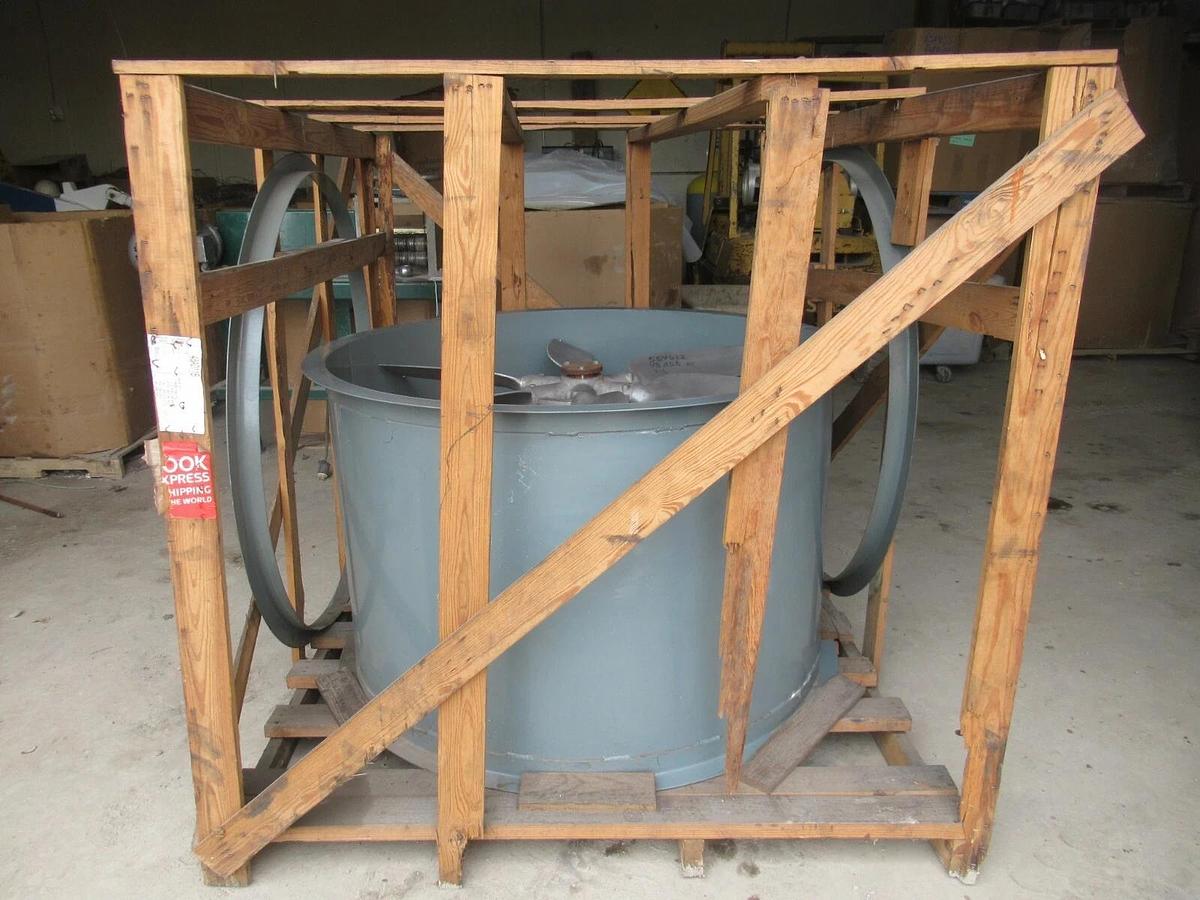 NEW 48" LOREN COOK TUBULAR AXIAL FAN CAST ALUM BLADES 5HP 230 / 460 V 1750 RPM