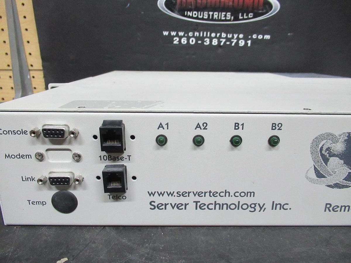 Used SERVER TECHNOLOGY SENTRY REMOTE POWER SAVER R-4835-0-4 48 VDC 100 AMP
