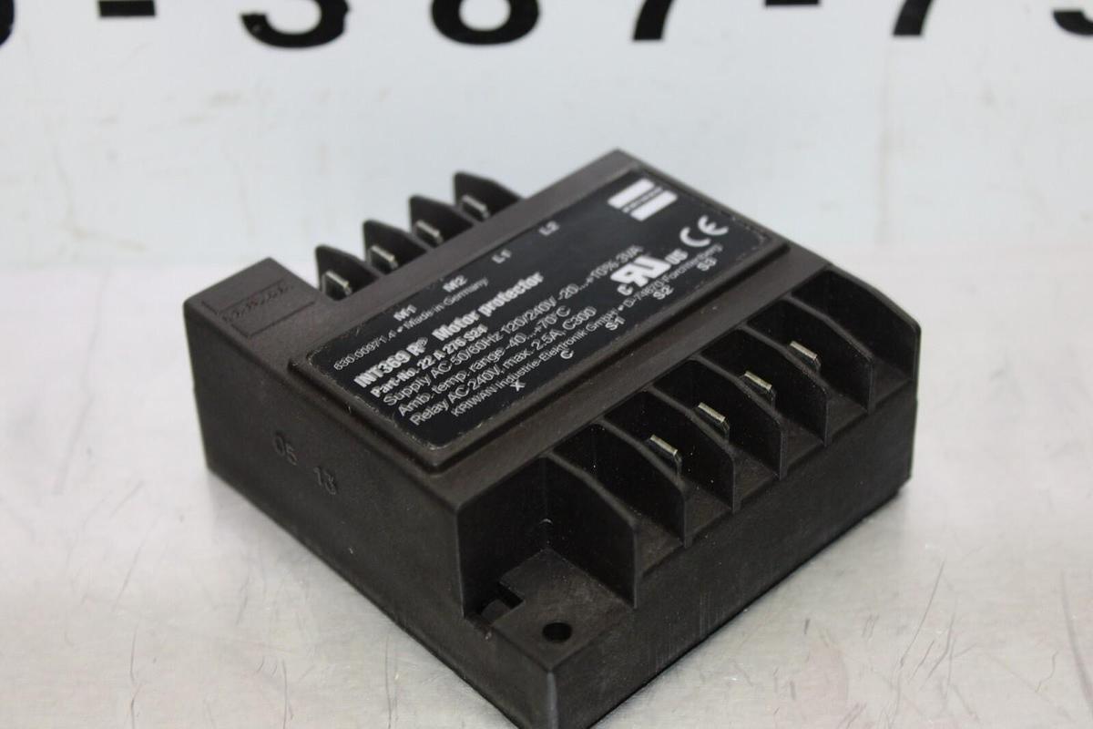 YORK KRIWAN MOTOR PROTECTOR 025-46155-101 22-A-276-S24 240 VAC 2.5 AMP