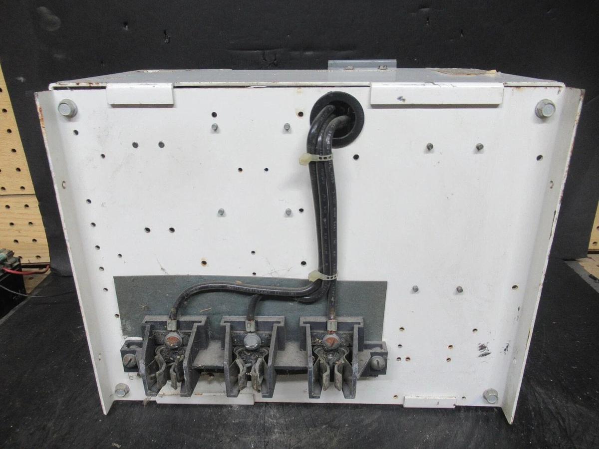Used CUTLER HAMMER MOTOR STARTER CONTROL 12" W/ A10CN0 NEMA SIZE 1 15 AMP 600 VAC