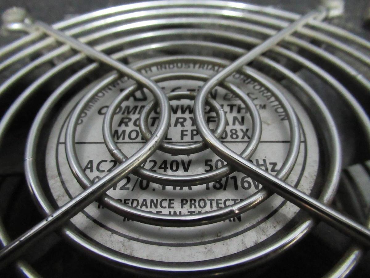 Used COMMONWEALTH ROTARY FAN FP-108X 240 VOLT 0.12 AMP 18 WATT 50/60 HZ **WARRRANTY**