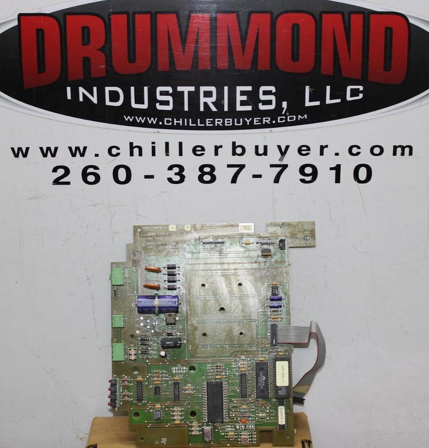 Used TRANE INTERACTIVE DISPLAY CIRCUIT BOARD 6400-0717-05 REV. H 6400-0716-02 REV. F