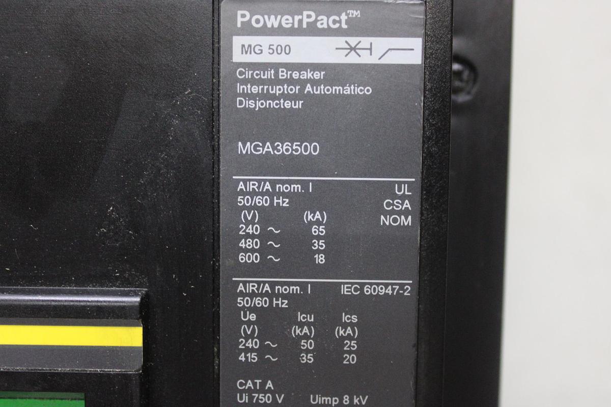Used SQUARE D I-LINE CIRCUIT BREAKER FC34030 SERIES 3 30 AMP 480 VAC 3-POLE