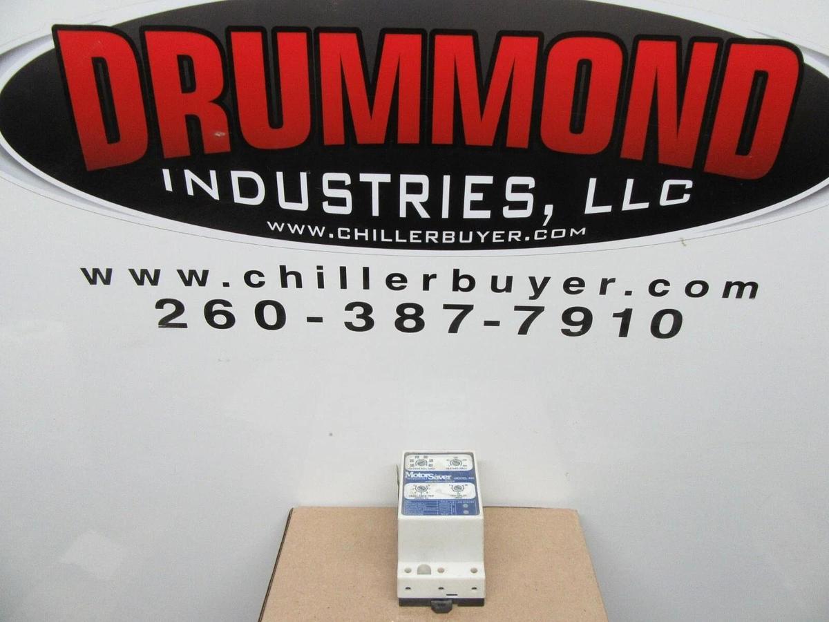 Used SYMCOM MOTOR SAVER MODEL 460 THREE PHASE MOTOR PROTECTOR 480 VAC
