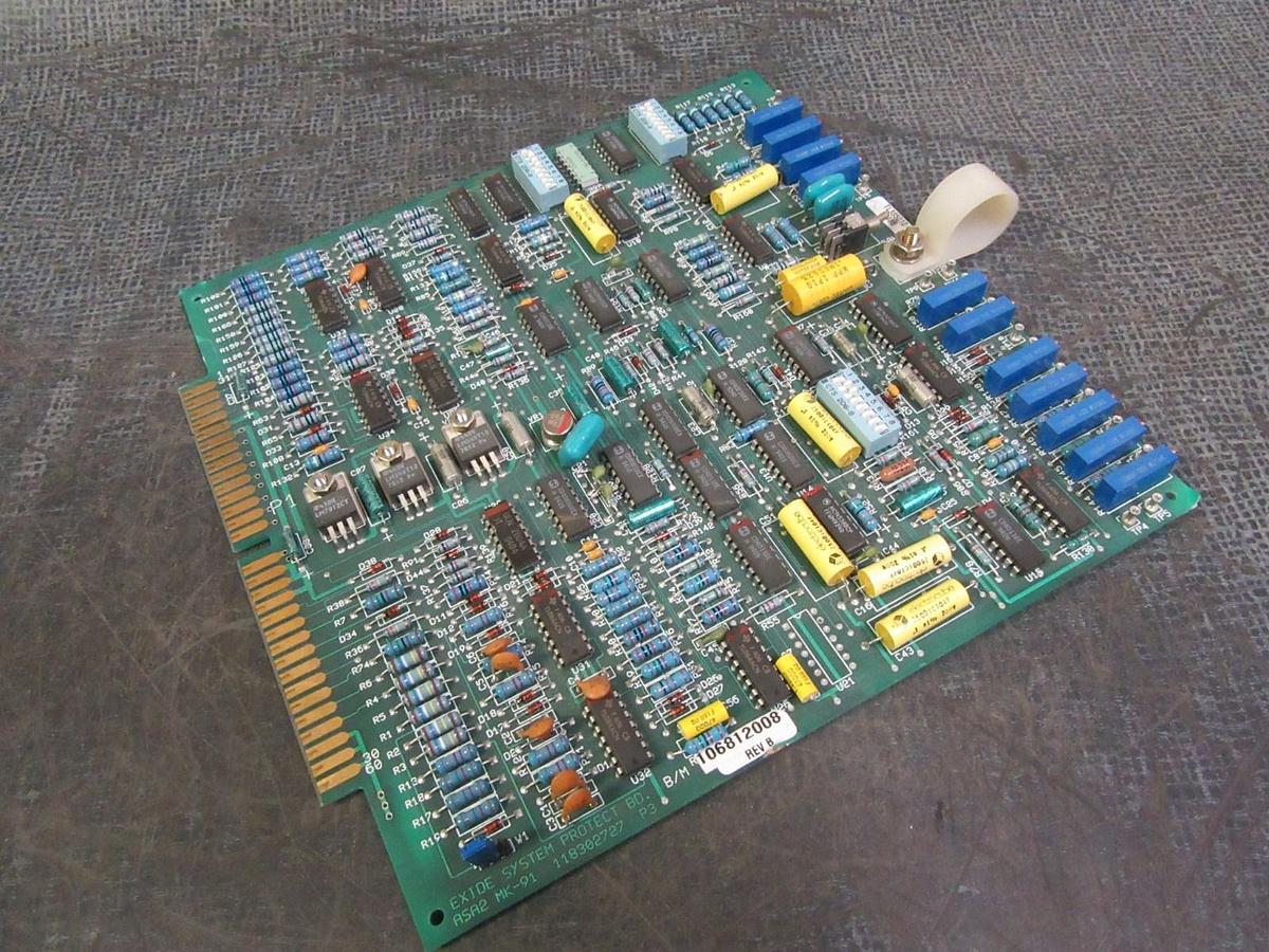 Used EXIDE SYSTEM PROTECT CARD CIRCUIT BOARD 106812008 REV B **WARRANTY INCLUDED**