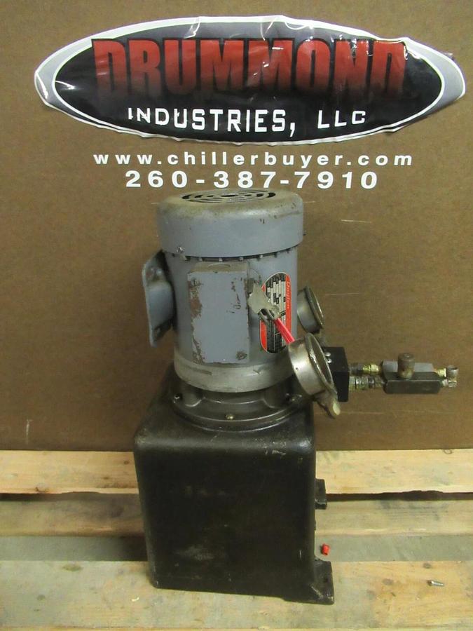 Used HYDRAULIC PUMP DAYTON 3-PHASE 3N234-A 3/4 HP 3450 RPM 60 HZ 1.0 SF LINE OILER
