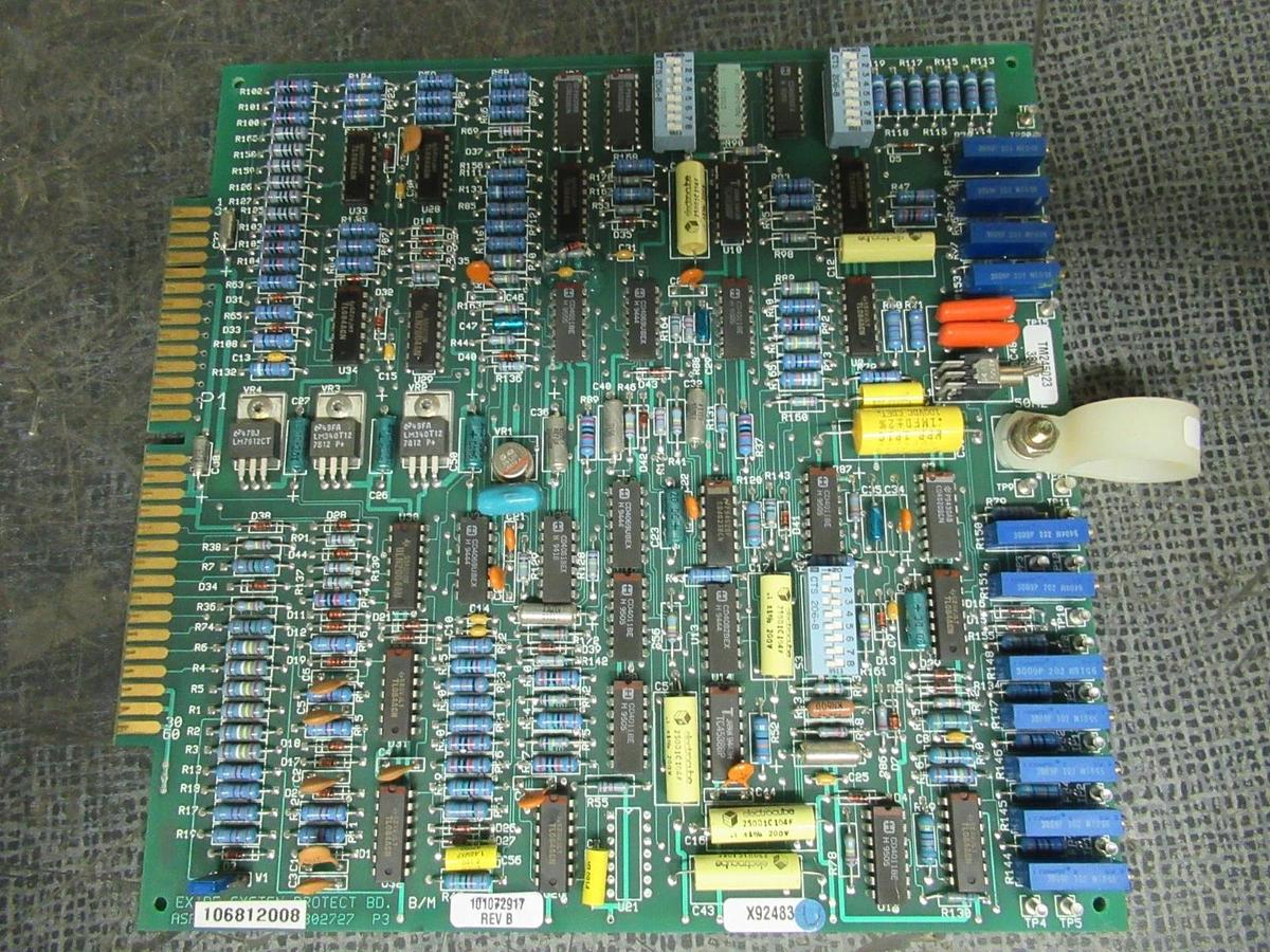 Used EXIDE SYSTEM PROTECT CARD CIRCUIT BOARD 106812008 REV B **WARRANTY INCLUDED**