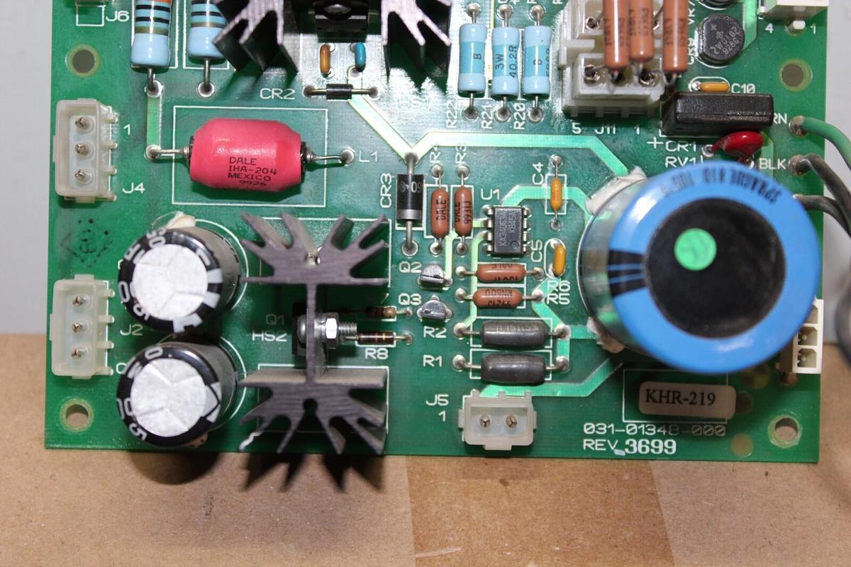 Used YORK CIRCUIT BOARD POWER SUPPLY BOARD 031-01348-000 REV. 3699