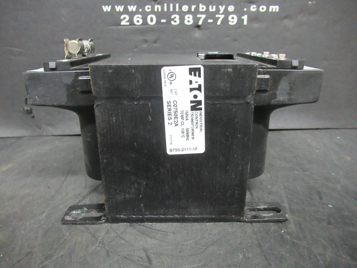 Used EATON CONTROL TRANSFORMER C0750E2A SER. 2 750 VA **WARRANTY INCLUDED**