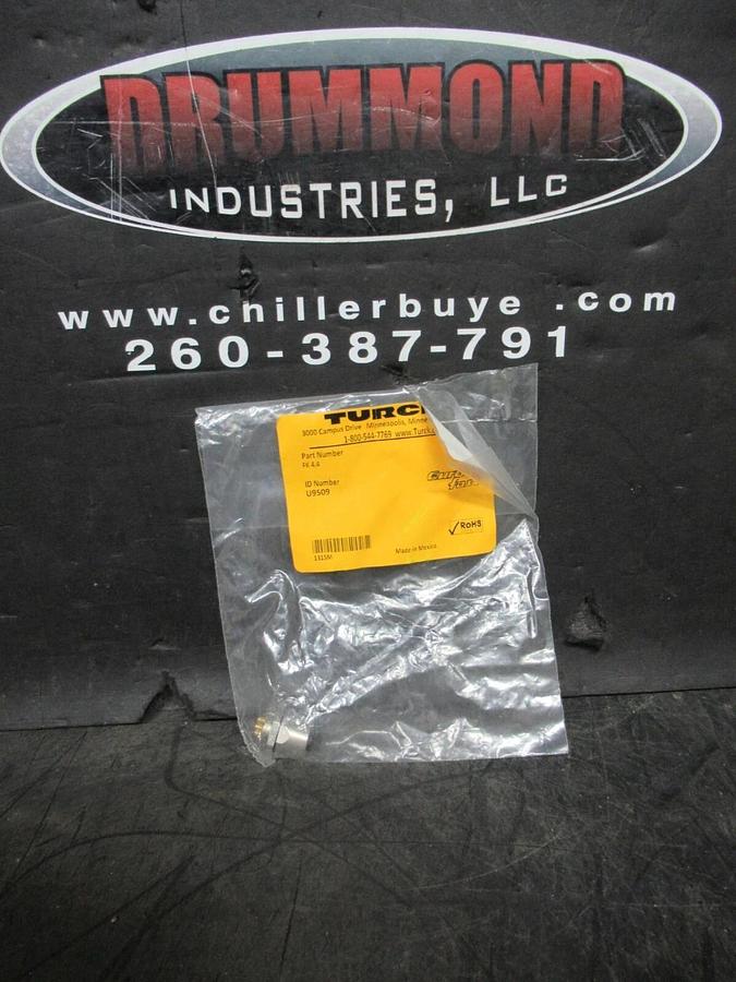 NEW IN BAG TURCK SINGLE ENDED RECEPTICLE MULTI-PIN FK-4.4 U9509 250 VOLT 4 AMP