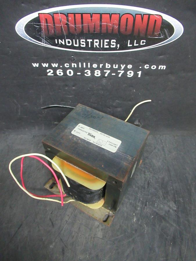Used TMS TRANSFAB EXS114407 1000 VA PRIMARY: 480 V SECONDARY: 220 V 60 HZ CLASS B