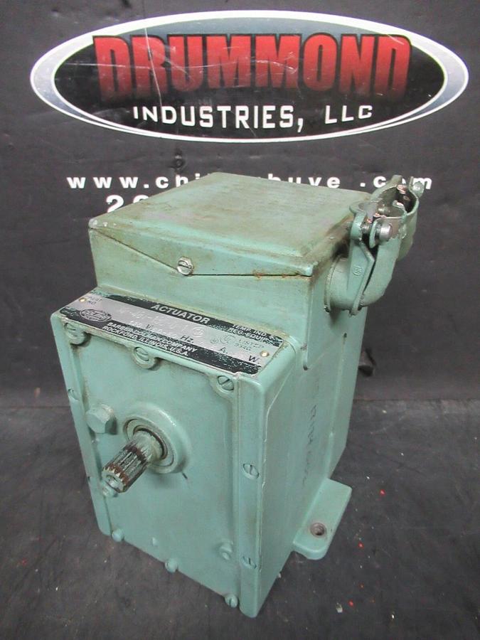 Used BARBER COLMAN ACTUATOR MP-481-130-0-1 120 VOLT 0.5 AMP 23 WATT **WARRANTY**