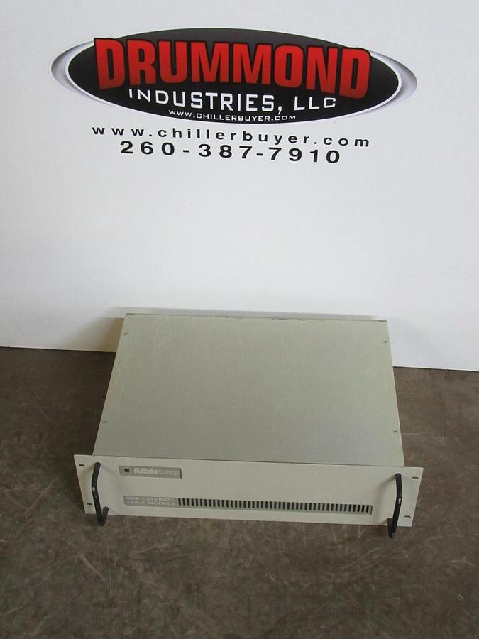 Used ALBERCORP EXTERNAL LOAD MODULE 1000-262 24 VAC x6 DCM x11 LOAD CONNECTIONS