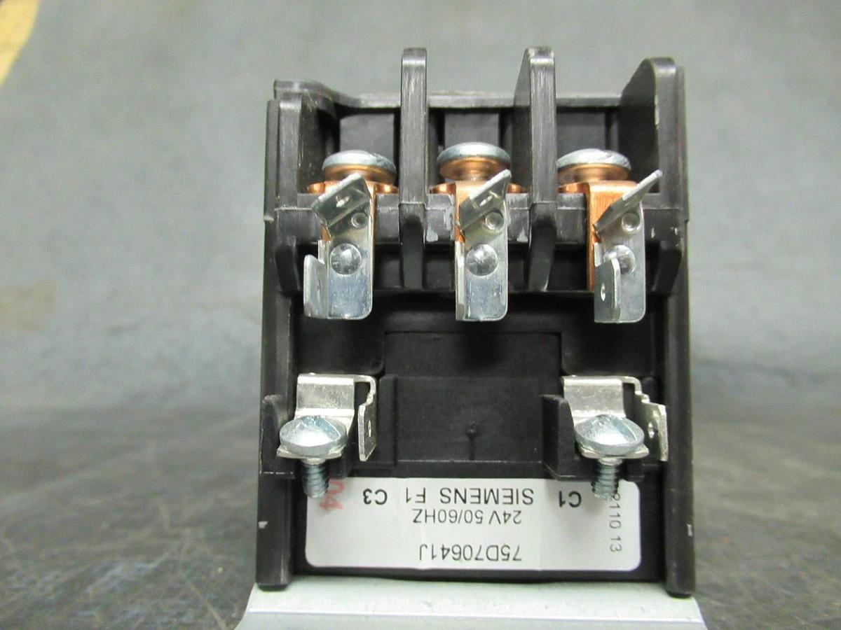Used LIEBERT CONTACTOR 124501P1 600V 15A 20A/RES **WARRANTY INCLUDED**