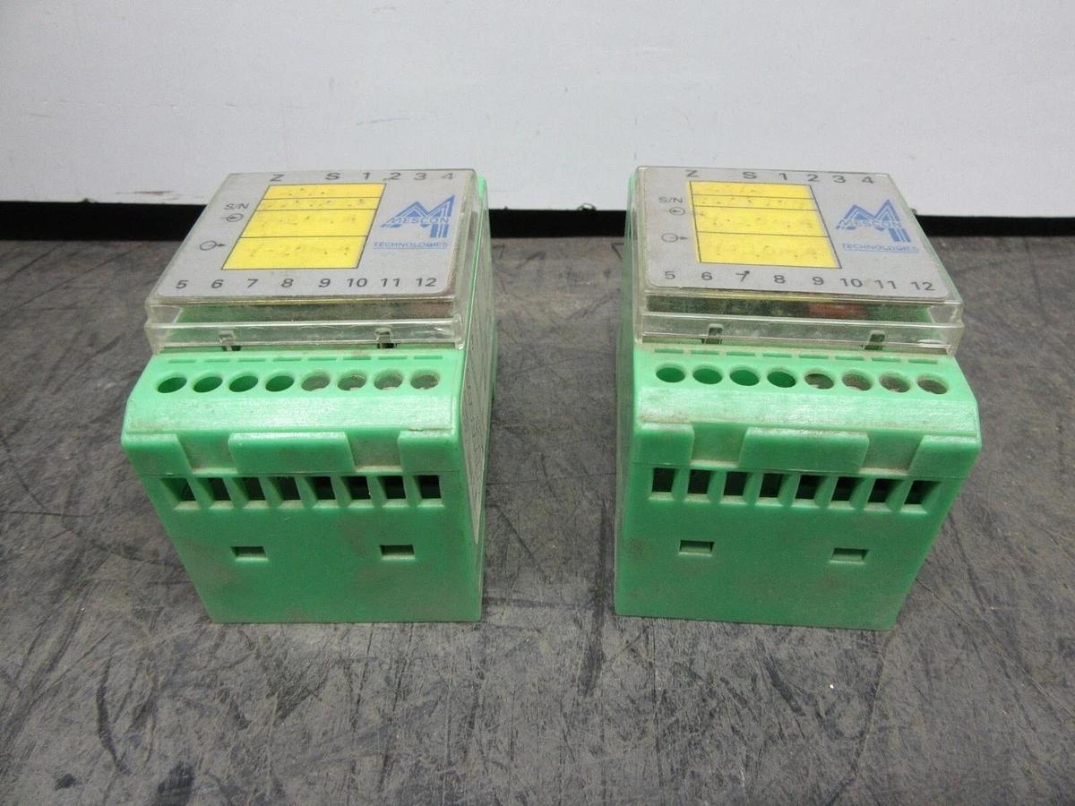 Used MESCON TEMPERATURE TRANSMITTER 20/3 4-20 mA **WARRANTY INCLUDED**