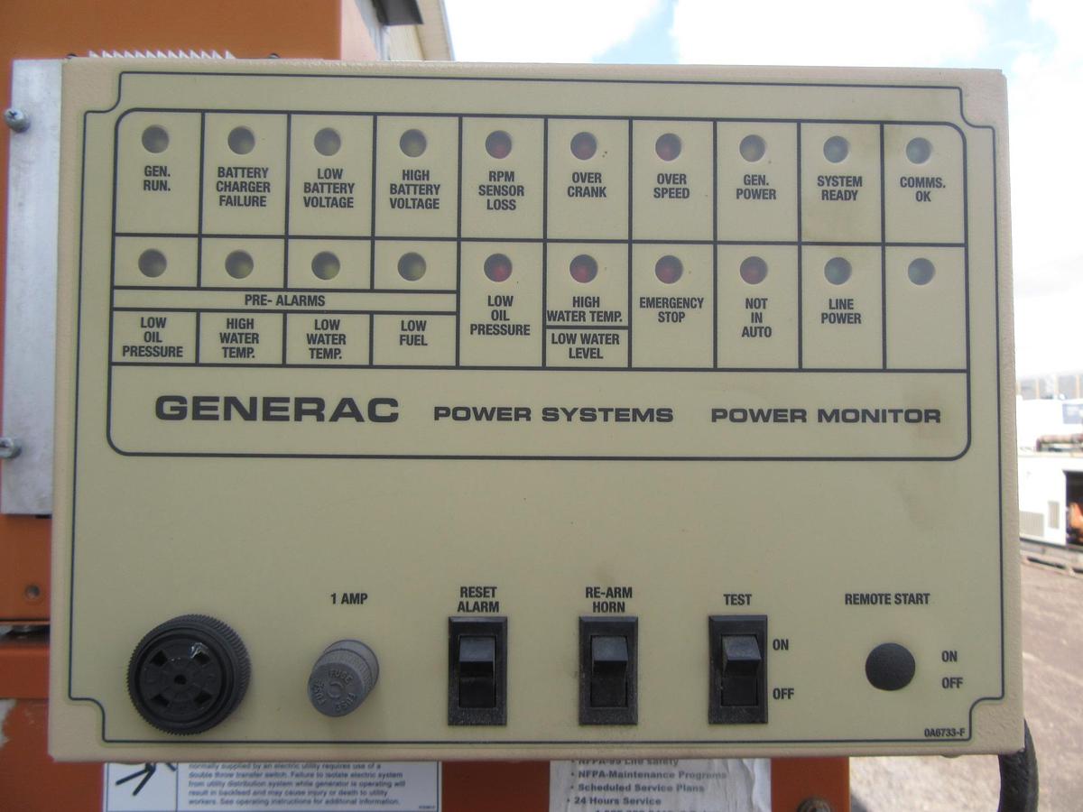 Used 30 KW DIESEL GENERATOR GENERAC 120/240 VOLT SINGLE PHASE 569 HOURS VIDEO WE SHIP
