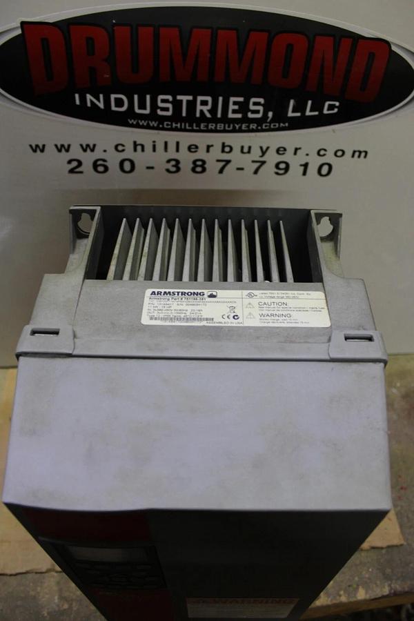 Used ARMSTRONG IVS VARIABLE SPEED DRIVE 751186-386 131X6417 11 kW 15 HP 480 VAC