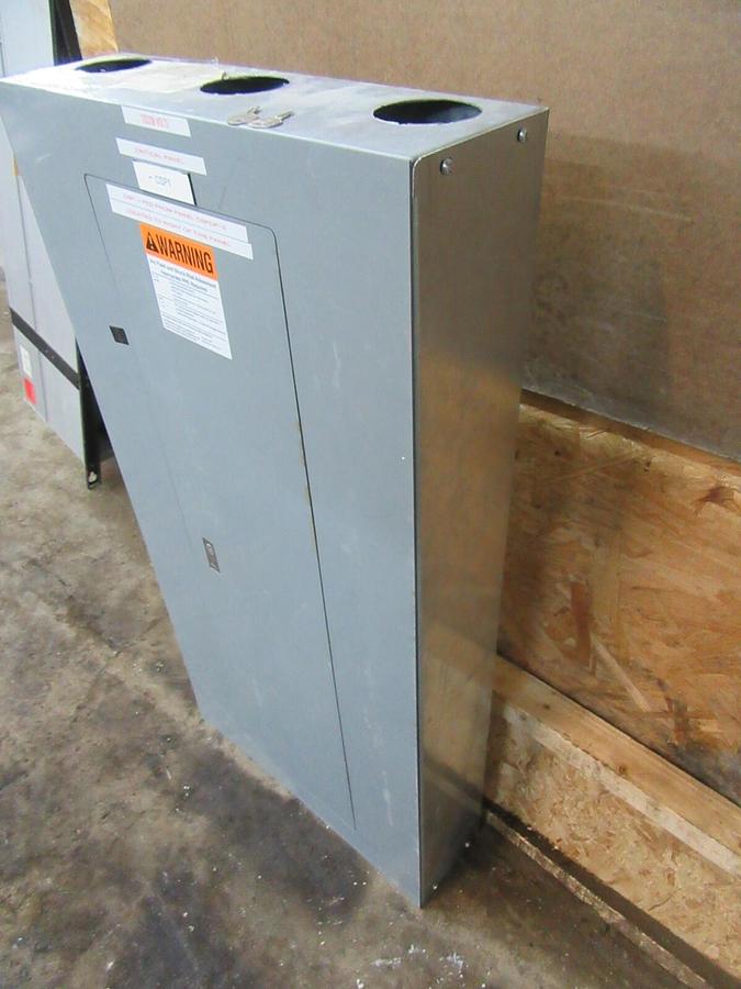 Used 225 AMP SQUARE D NQOD / QO / QOB PANELBOARD PANEL MLO 3 PH 4 W 208Y/120 V E3