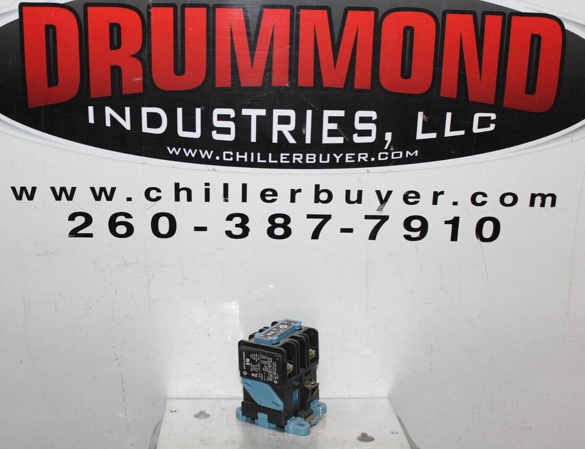 Used KRAUS & NAIMER CONTACTOR R10 30 AMP 600 VAC 2-POLE SINGLE PHASE COIL: 120V