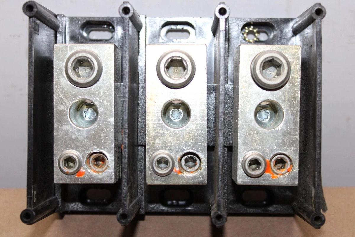 Used LOT OF 3 GOULD SHAWMUT TERMINATION LUG 67013 PDB 3-POLE 600 VOLT **WARRANTY**