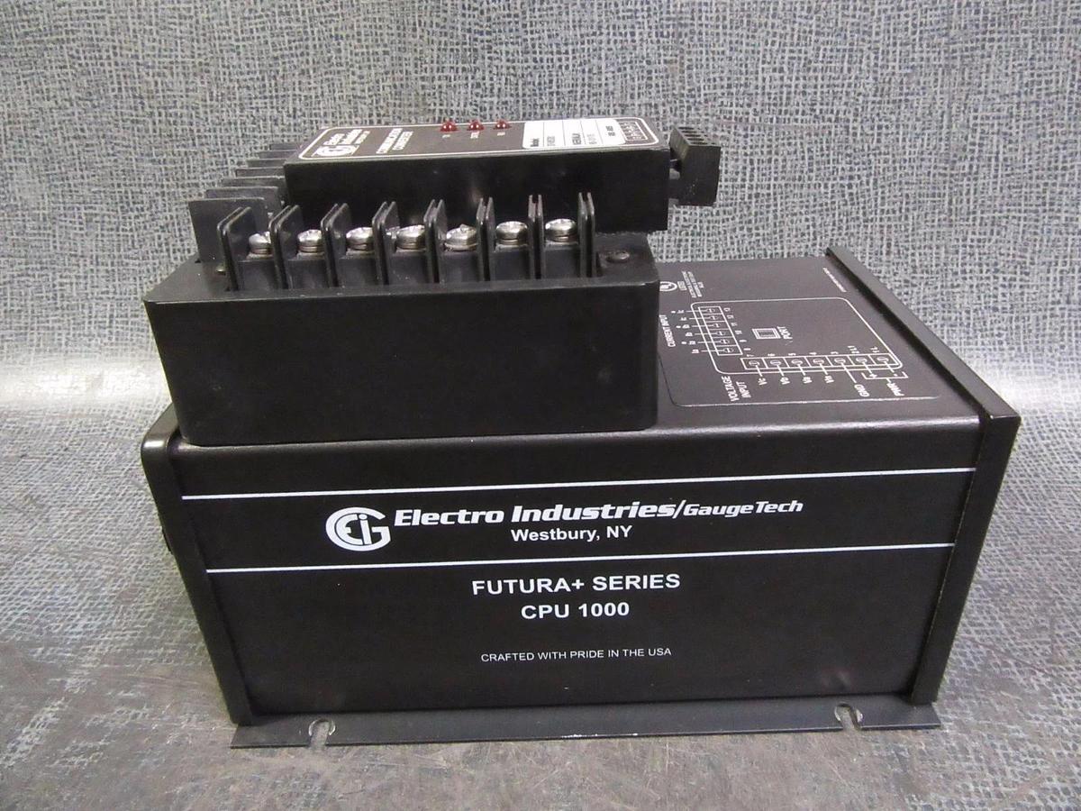 Used ELECTRO INDUSTRIES FUTURA + SERIES CPU1000 MULTIFUNCTION POWER 2000/5A