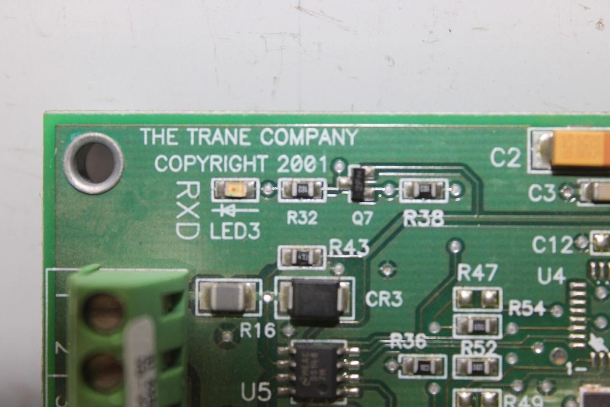 Used TRANE COMMUNICATION 4 INTERFACE REV. B X13650844-04 REV. G **WARRANTY**
