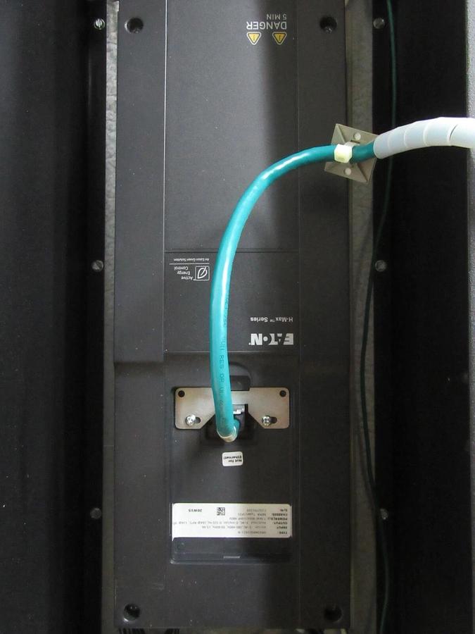 Used EATON VARIABLE SPEED DRIVE H-MAX INTELLIPASS HMX0143NA 480 VAC 14 AMP 10 HP