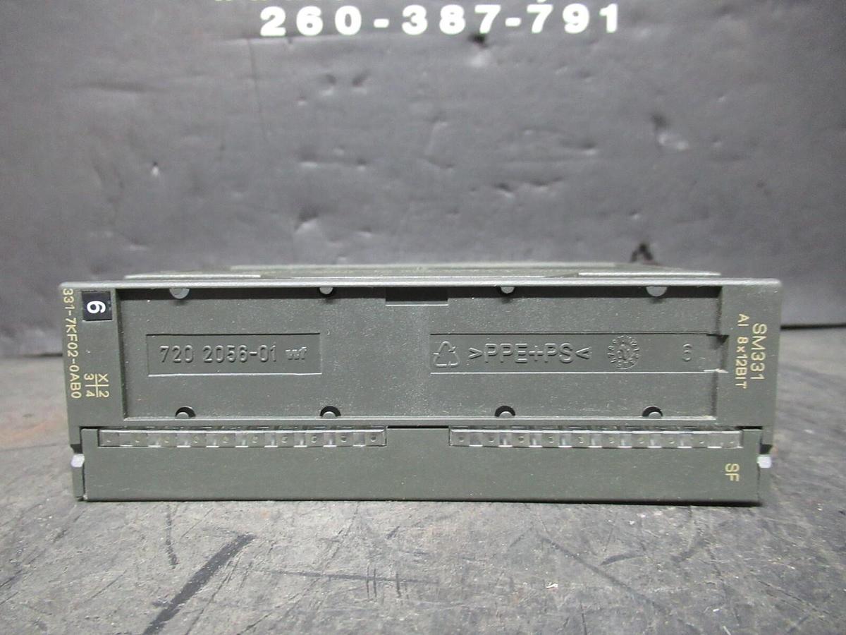 Used SIEMENS SIMATIC S7 INPUT MODULE 6ES7-331-7KF02-0AB0 **WARRANTY**