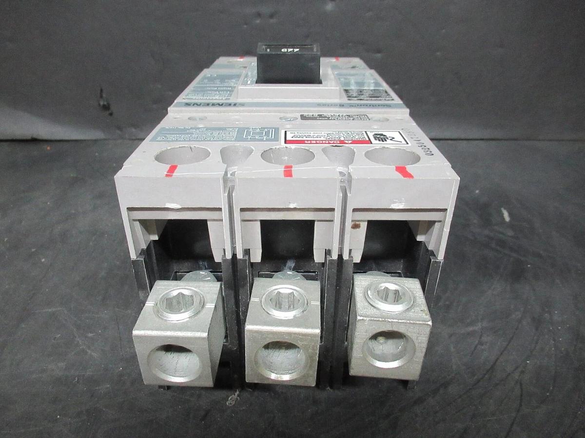 Used SIEMENS SENTRON BREAKER HFXD63B225 225 AMP 600 VAC 3-POLE TYPE: HFXD6