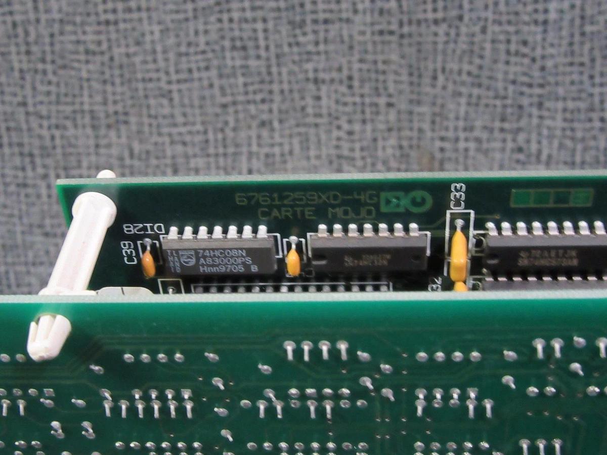 Used MERLIN GERIN CIRCUIT BOARD ASSEMBLY MODEL: COJO 6761282 & MOJO 6761259XD-4G