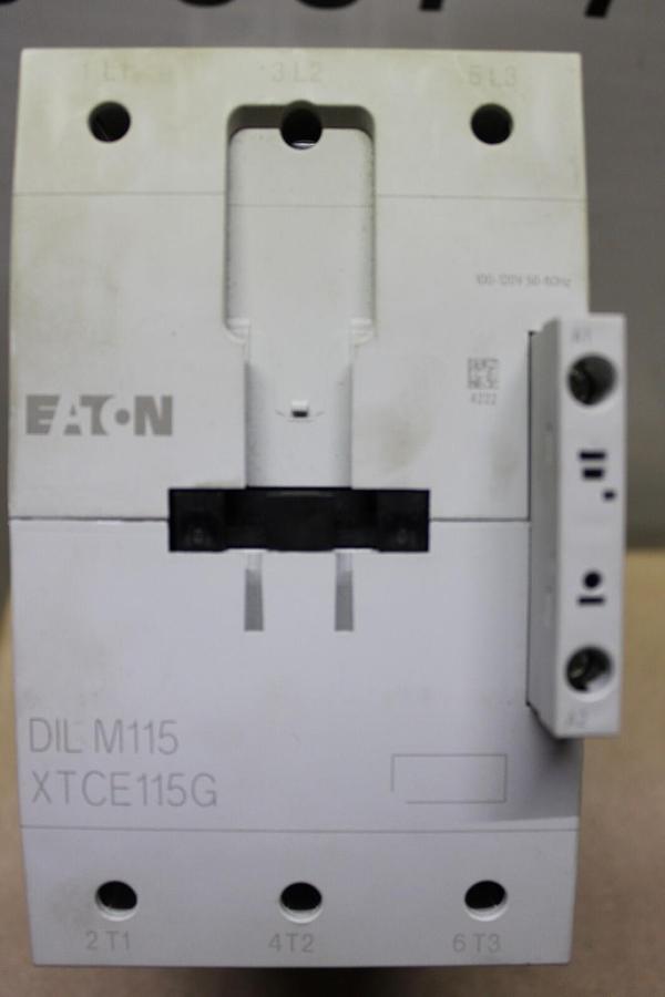 Used EATON CONTACTOR DIL-M115 XTCE115G00A-LR 600 VOLT 200 AMP **WARRANTY**
