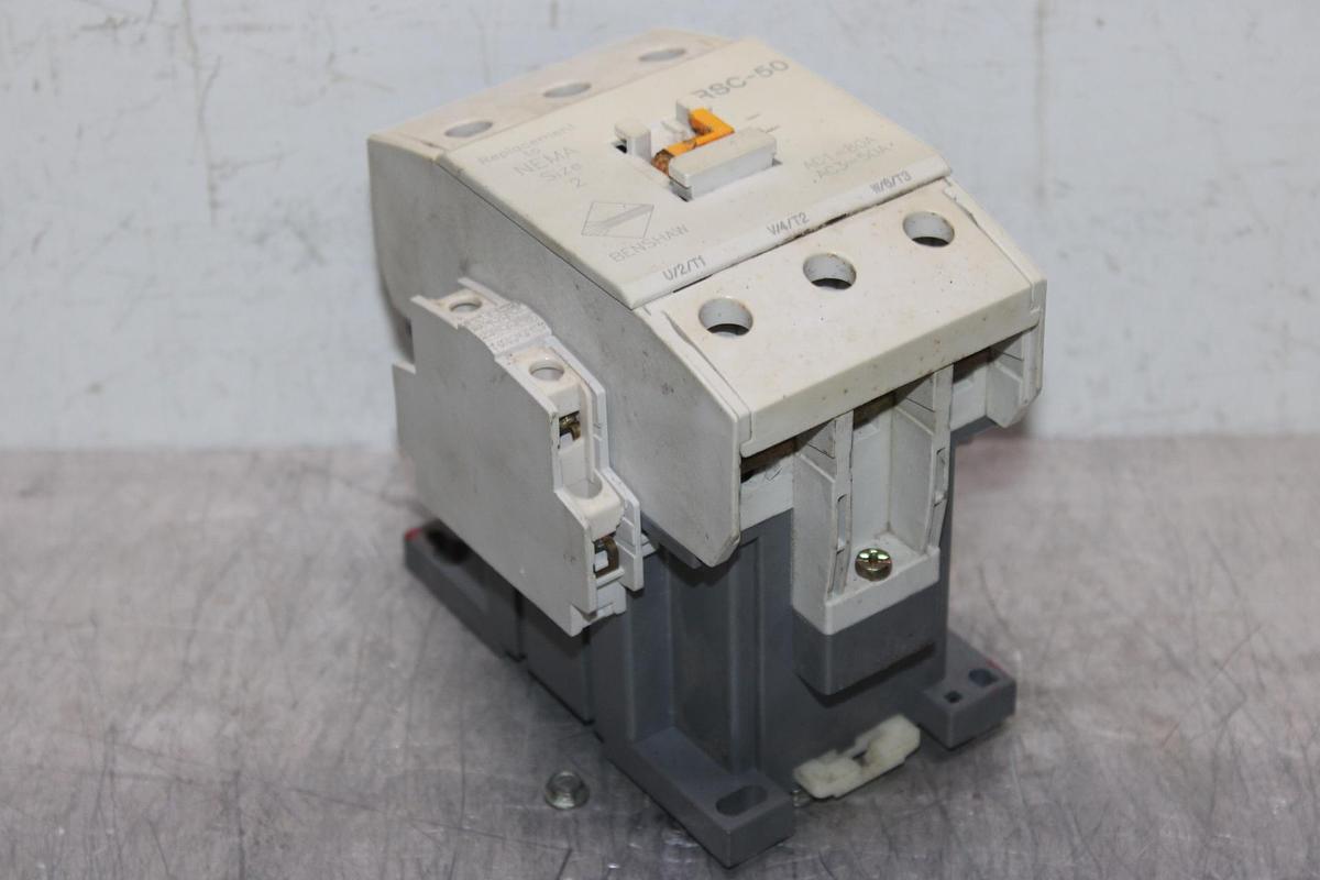 Used BENSHAW NEMA CONTACTOR RSC-300 SIZE 5 350 AMP 600 VOLT 3-POLE