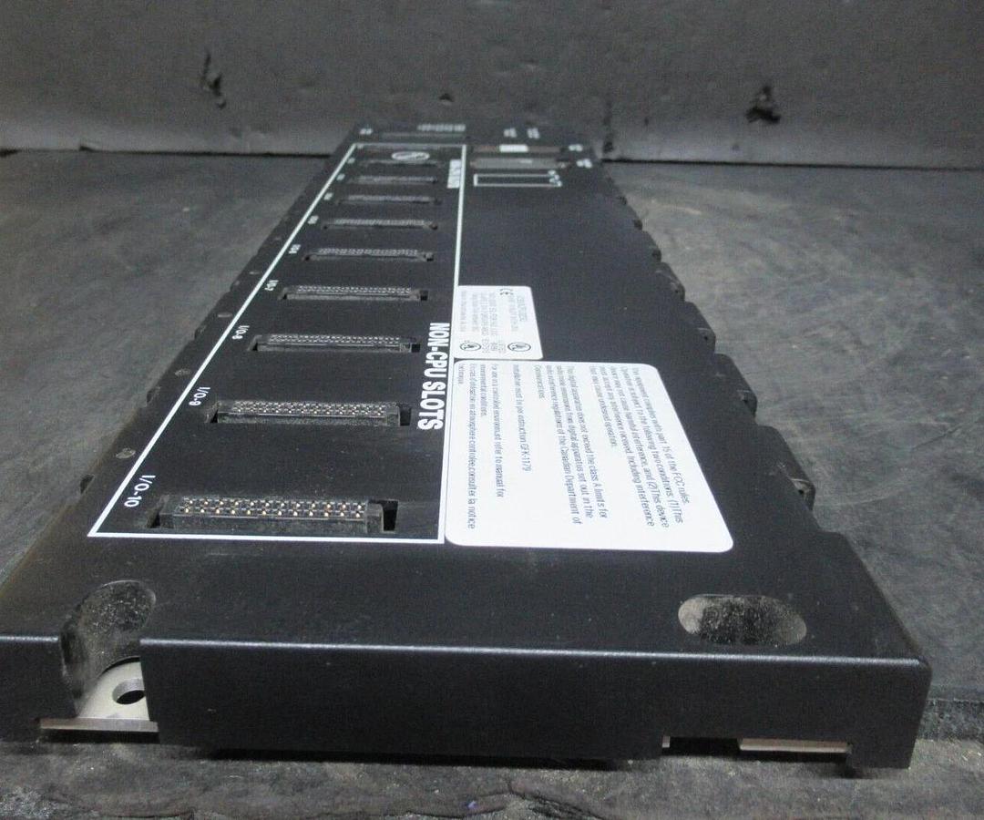 Used GE FANUC BASE SLOT WITH CPU IC693CPU323U WITH 10 SLOTS **WARRANTY**