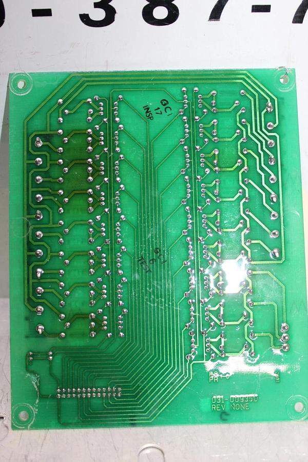 Used YORK HVAC CHILLER LOGIC INTERFACE CIRCUIT BOARD 031-00935D000 REV. A *WARRANTY*