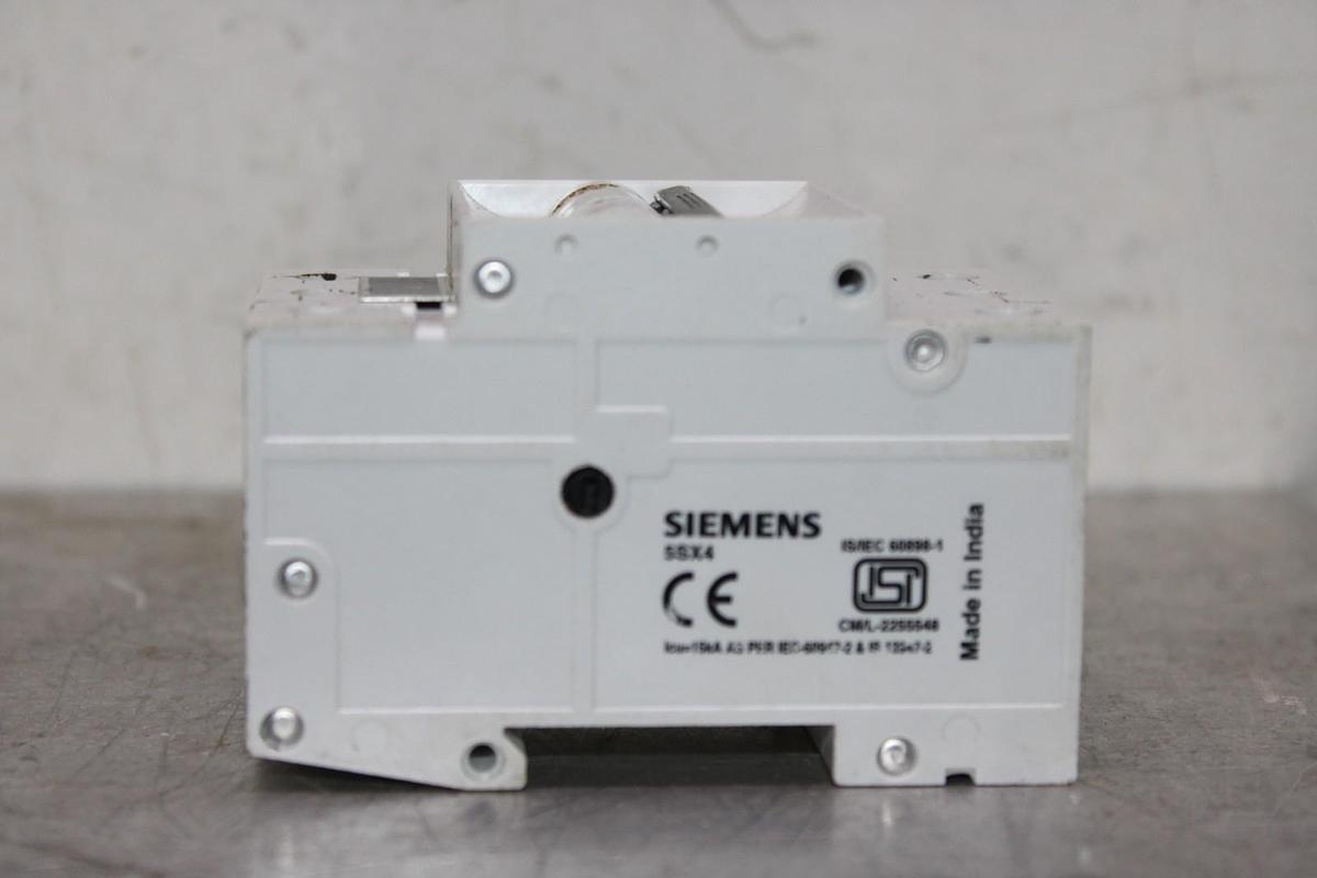 Used SIEMENS CIRCUIT BREAKER 5SX43 240/415 VAC 3-POLE 5SX4 C16 **WARRANTY**
