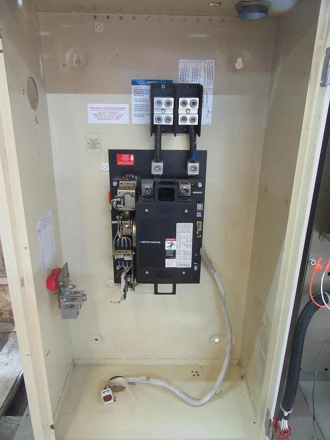 Used 400 AMP KOHLER ASCO ATS AUTOMATIC TRANSFER SWITCH K-164231-400 240 V 1 PH