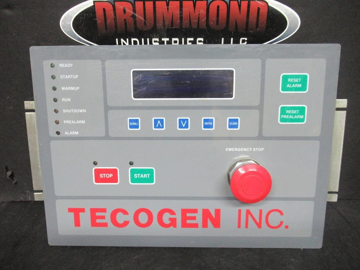 Used TECOGEN INC CHILLER MONITOR 05464-ASSY-31107-03 03601-85 31106-03 **WARRANTY**