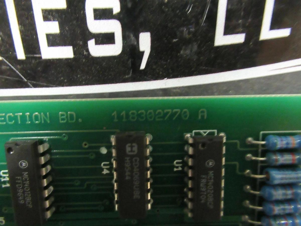 Used EXIDE 101072976 REV A2 EE AC/DC PROTECTION CIRCUIT BOARD CARD 118302770 REV A