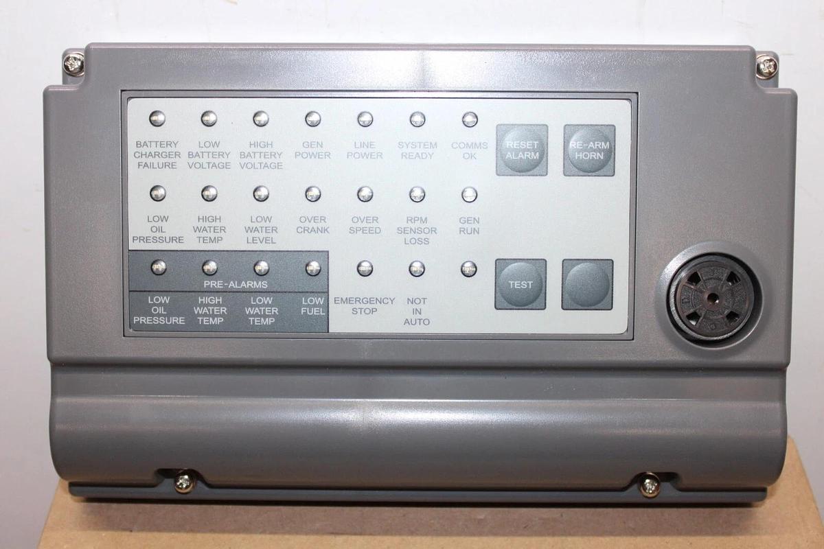 GENERAC 21-LIGHT REMOTE ANNUNCIATOR G005465-0 0G5721 REV. D **NEW**