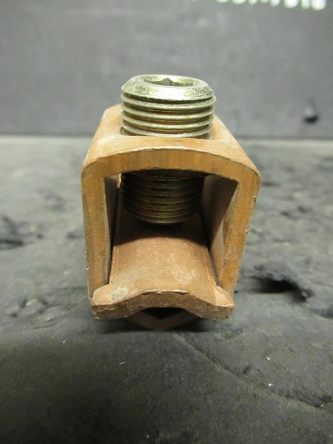 Used 4 QTY BLACKBURN BKB SINGLE BARREL CONNECTOR TERMINAL LUG SET 350MCM-1/0 BTC3511