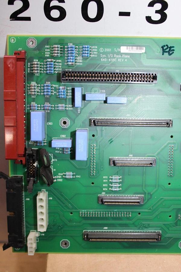 Used APC UPS SYS I/O BACK PLANE 6400-4115C REV. 4 FOR SYCF40KF **WARRANTY**