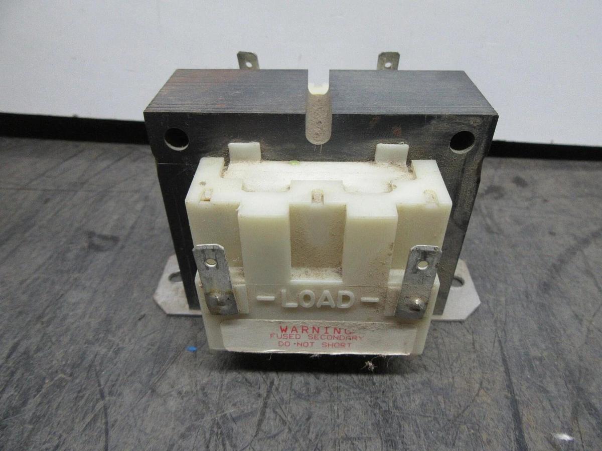 Used BASLER ELECTRIC TRANSFORMER BE122775GEK PRI: 115 VOLT SEC: 24 VOLT 75 VA
