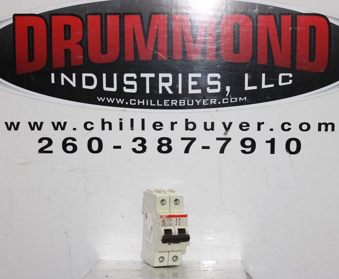 Used ABB CIRCUIT BREAKER S202U-K15 277/480 VAC 2-POLE **WARRANTY INCLUDED**