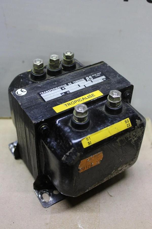 Used 45120 CEPOY TRANSFORMER 00/281520/4 20 VA 0.75/3 KV 120/V3-120 100