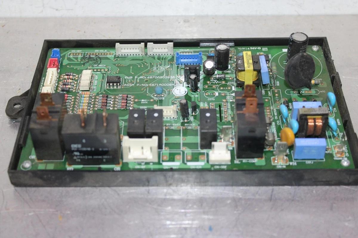 Used LG AIR CONDITIONING UNIT CONTROL BOARD 6870A90282A 6871A00084K