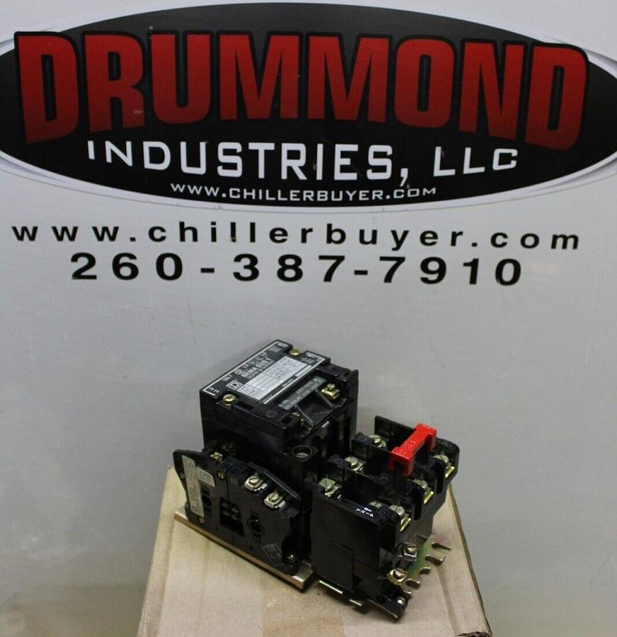 Used SQUARE D NEMA STARTER 8536-SCO3 NEMA 1 600 VAC 3-PHASE 10 HP **WARRANTY**